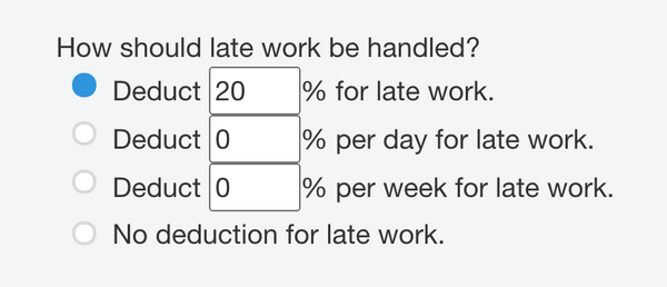 Late Work